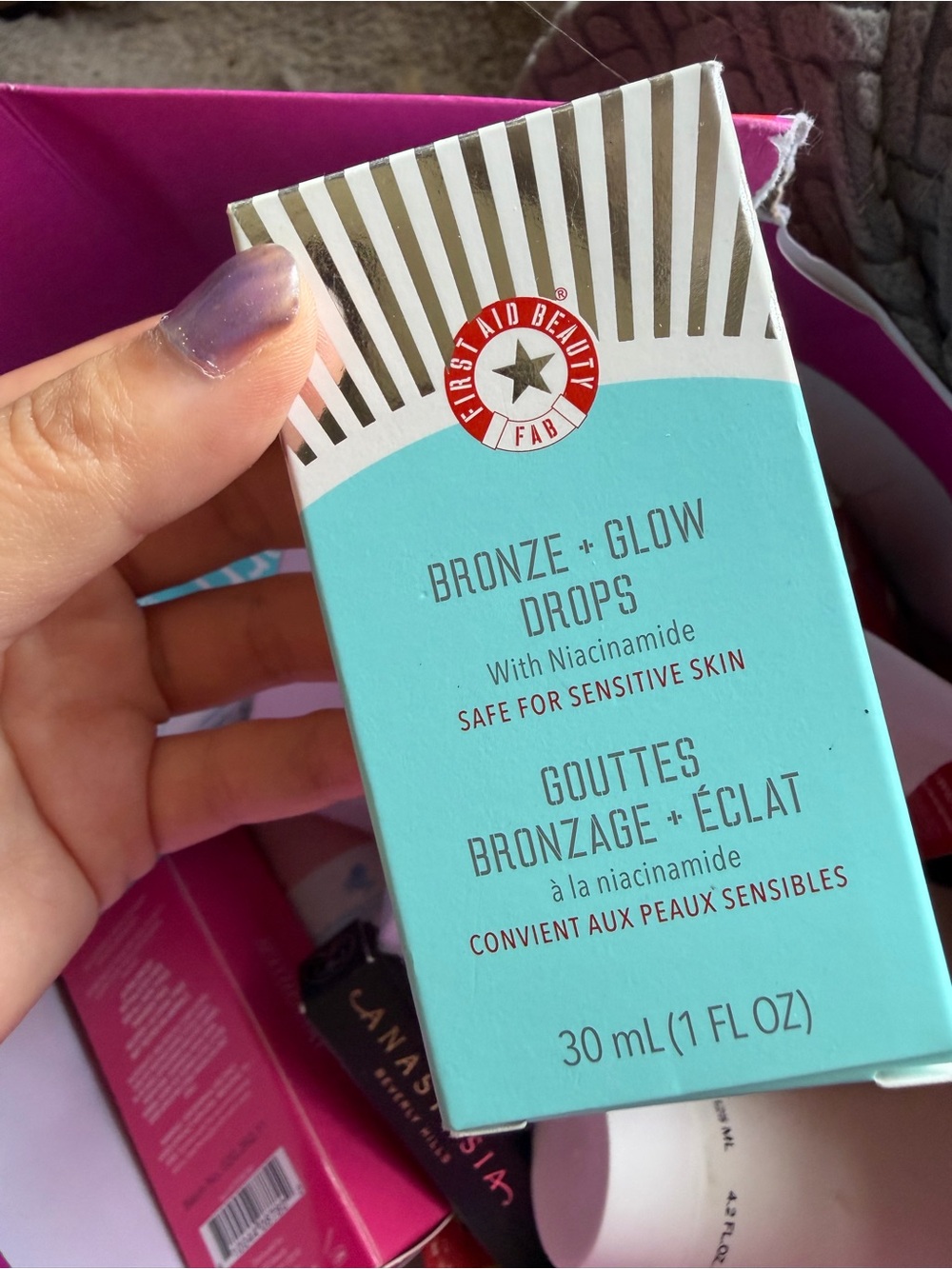 First aid beauty bronze drops